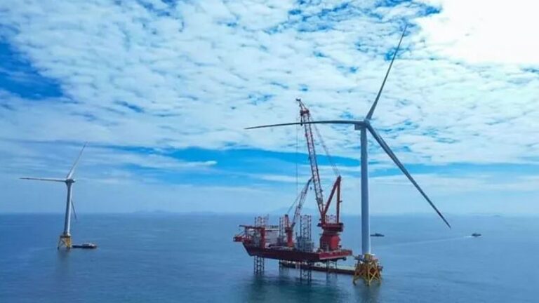 Dev rüzgar türbini dünya rekoru kırdı, bir günde 170 bin haneye yetecek elektrik üretti