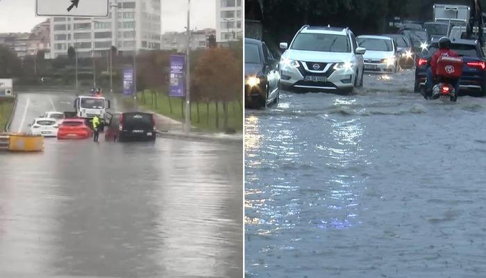 Sağanak yağış yolları göle çevirdi! Fırtına tır devirdi! THY ve PEGASUS seferlerini iptal etti