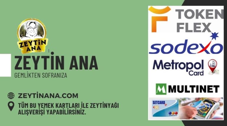 multinet, Metropol Kartı, sodexo, setcard, ticket, tokenflex geçen marketler - Zeytinana.com - Zeytinyağı