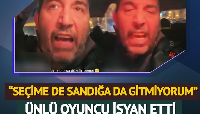 Emre Kınay canlı yayın açıp isyan etti! ‘Seçime de gitmiyorum, sandığa da gitmiyorum’