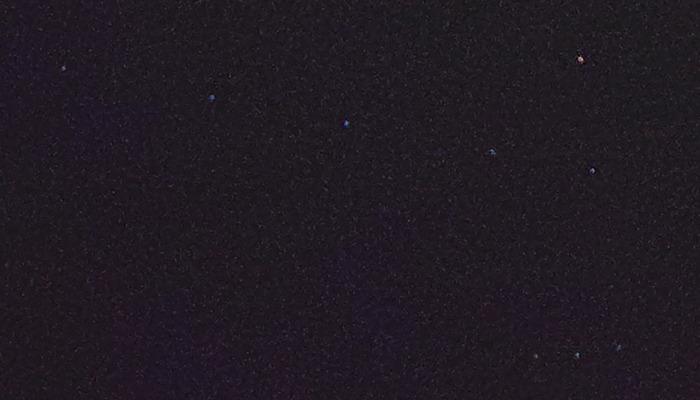 Starlink uyduları Bitlis semalarında böyle görüntülendi!