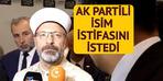 O Erbaş anları günün gündemiydi! AK Partili Diyanet İşleri Başkanı'nı istifaya çağırdı