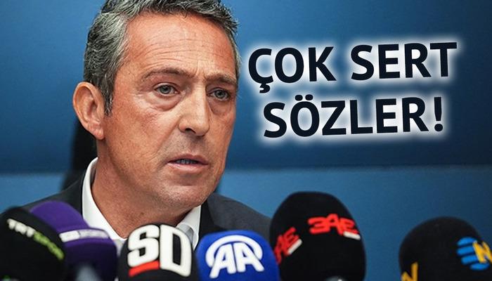Fenerbahçe Başkanı Ali Koç’tan TFF Başkanı Mehmet Büyükekşi’ye çok sert sözler! “Telefonundan ByLock çıkan adam bize ders veremez”