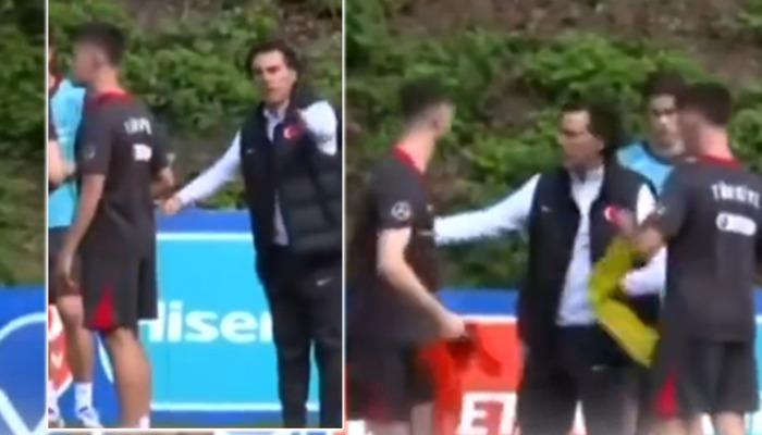 Arda Güler ile Montella arasında antrenmanda ilginç diyalog! Elinden yeleği aldı ve kenara yolladı…2024 Avrupa Şampiyonası