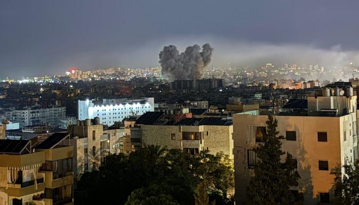 İsrail Beyrut'u vurdu! Üst üste 3 büyük patlama