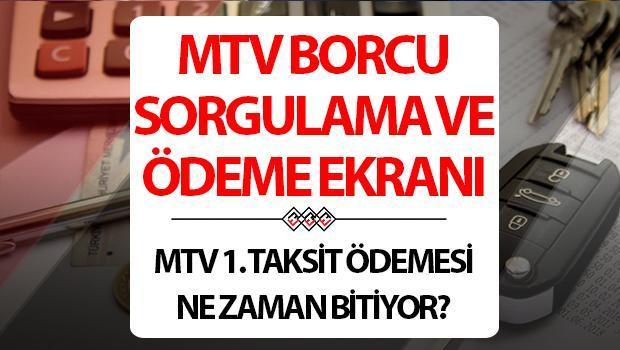 BAŞVURU, ÖDEME VE BORÇ HESAPLAMA EKRANI MTV 2025 (GİB.gov.tr) | 1. MTV taksiti ne zaman ödenecek? e-adım adım