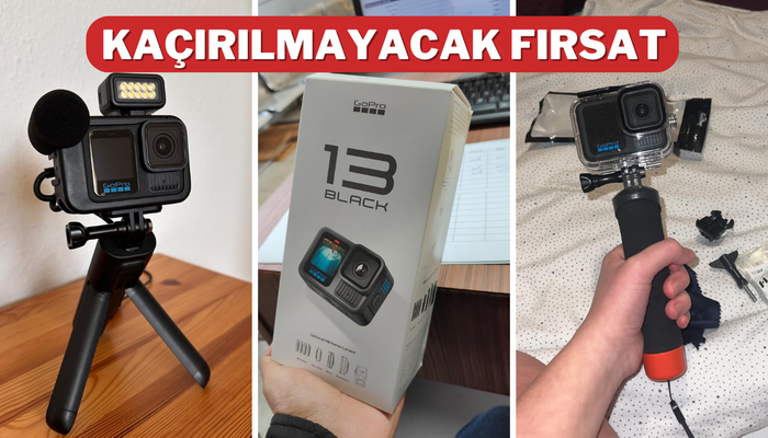 Maceraperestler buraya! GoPro HERO13 Black Bahar Fırsatları’na özel indirimde