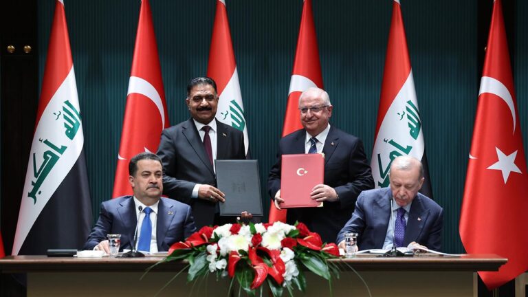 Türkiye ile Irak arasında 11 anlaşma imzalandı
