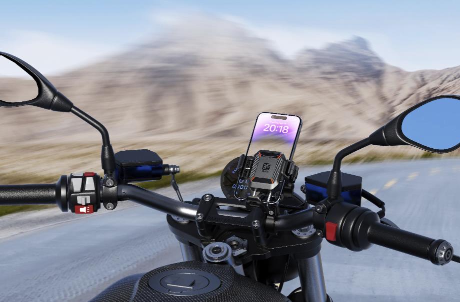 motosiklet telefon tutucu