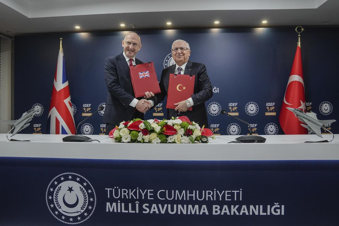 Son Dakika | MSB açıkladı: Türkiye ve İngiltere arasında Eurofighter Anlaşması imzalandı.