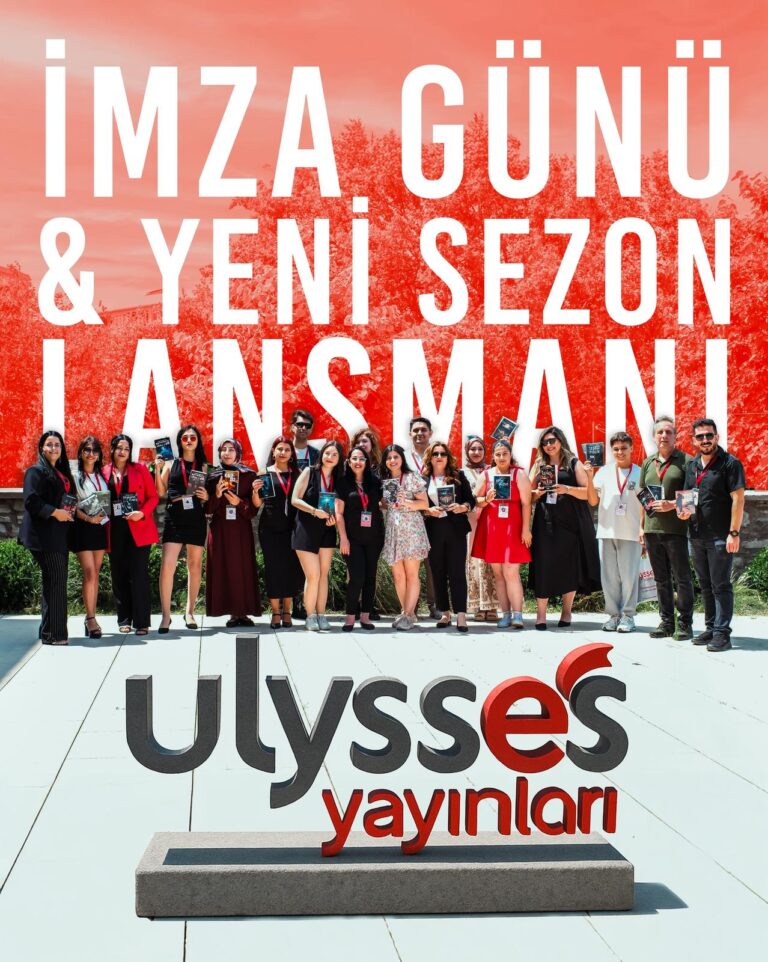 Ulysses Yayınları’ndan Edebiyat Dolu Bir Buluşma: Yeni Sezon Lansmanı ve İmza Günü