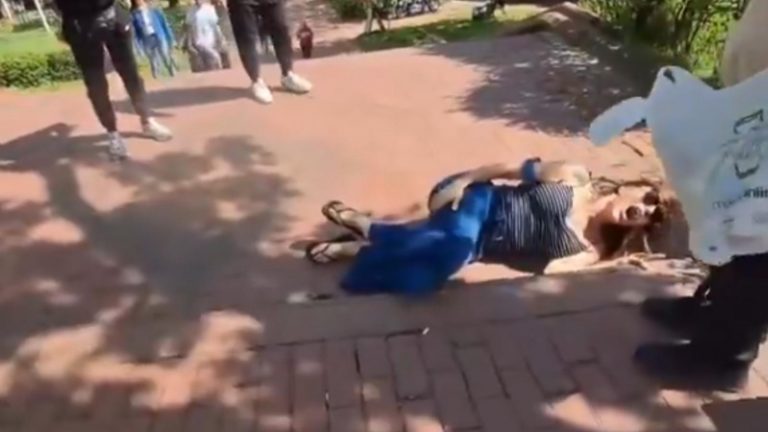 Maçka Parkı’nda yürüyüş yapan Sevda Demirel’in ayağı kırıldı