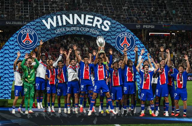 Süper Kupa üst üste ikince kez PSG’nin 🏆